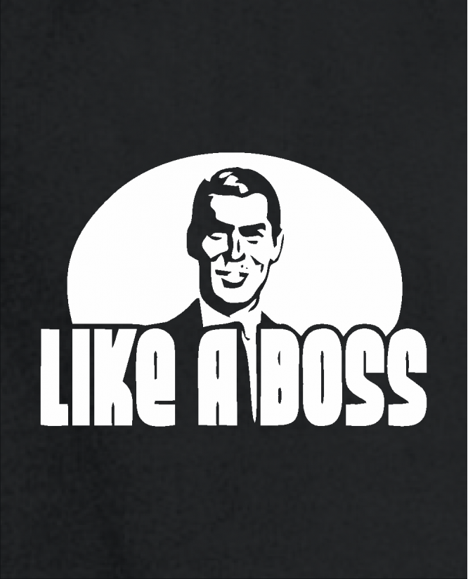 Like a boss face